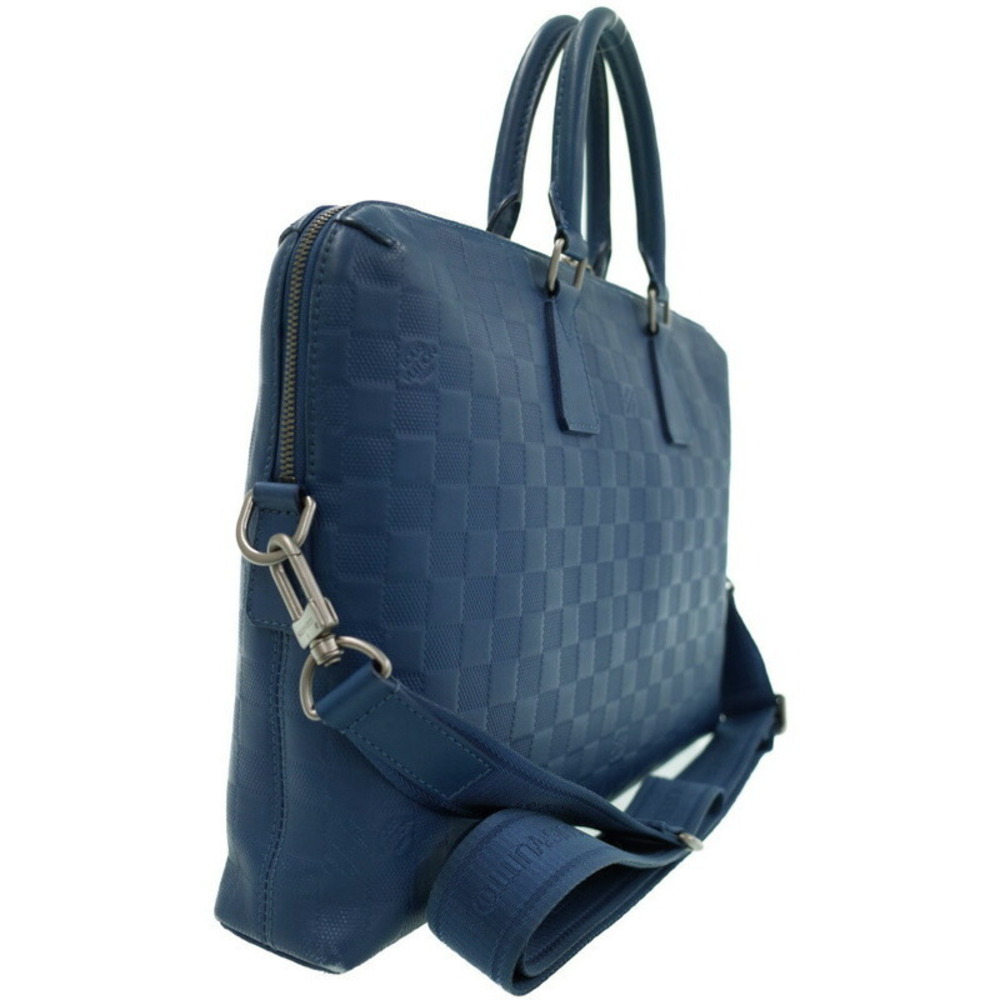 Louis Vuitton Black Bag Infini Business PDJ Jour Damier Porte Document